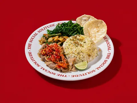 Nasi Daging Sambalado